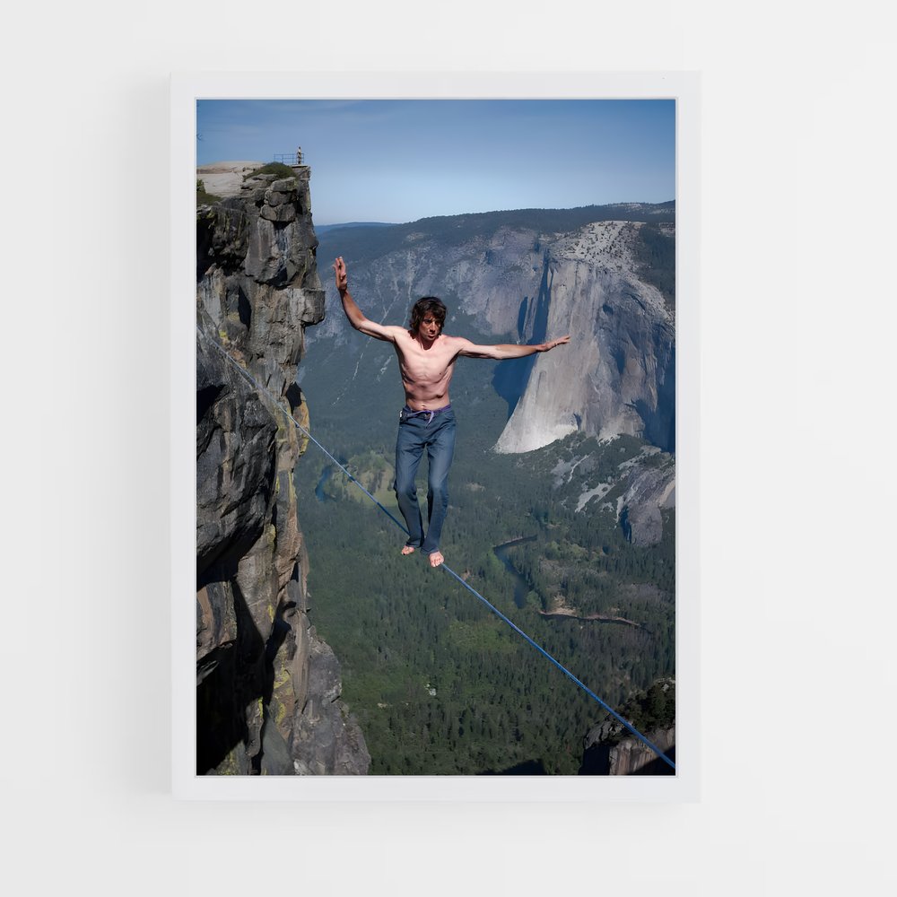 Poster Le Saut de la Liberté – affiche Vol en wingsuit (vue 3)